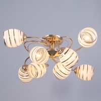 Люстра "Венда" 8х40Вт Е27 Золото МОДЕЛЬ: 2800089 Люстра "Венда" 8х40Вт Е27 Золото МОДЕЛЬ: 2800089