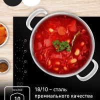 Кастрюля со стеклянной крышкой JO Kitchen Essentials 20 см