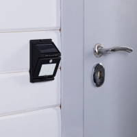 Светильник на солнечной батарее "СТАРТ", 10x5x13 см, 20LED, IP65, поворотный, БЕЛЫЙ Светильник на солнечной батарее "СТАРТ", 10x5x13 см, 20LED, IP65, поворотный, БЕЛЫЙ