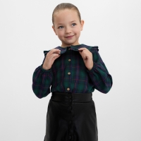 Рубашка для девочки KAFTAN "Клетка", р. 32 (110-116 см)