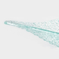 Блюдо стеклянное сервировочное &laquo;Акцент&raquo;, 24&times;15 см, прямоугольное, цвет прозрачный