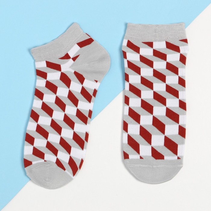 Носки мужские KAFTAN Носки мужские KAFTAN "Геометрия" размер 41-44 (27-29 см) цвет МИКС