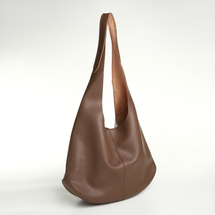 Сумка женская на магните TEXTURA, средний размер, цвет коричневый