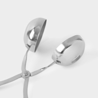 Форма для фрикаделек Доляна, 18&times;8&times;4,9 см, нержавеющая сталь, цвет серебристый