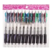 Ручка шариковая многоцветная Calligrata, автоматическая, 4 цвета, МИКС