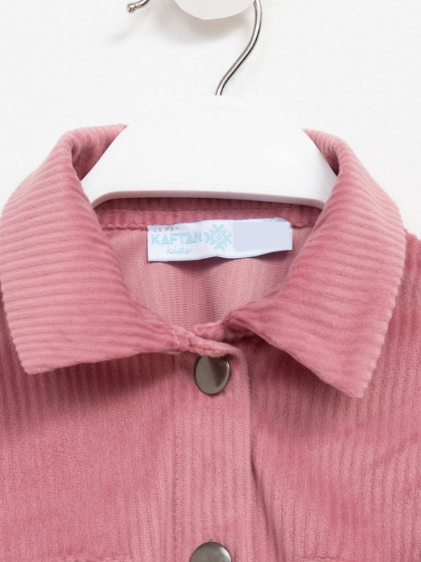 Костюм детский KAFTAN "Velvet", р. 32 (110-116), розовый