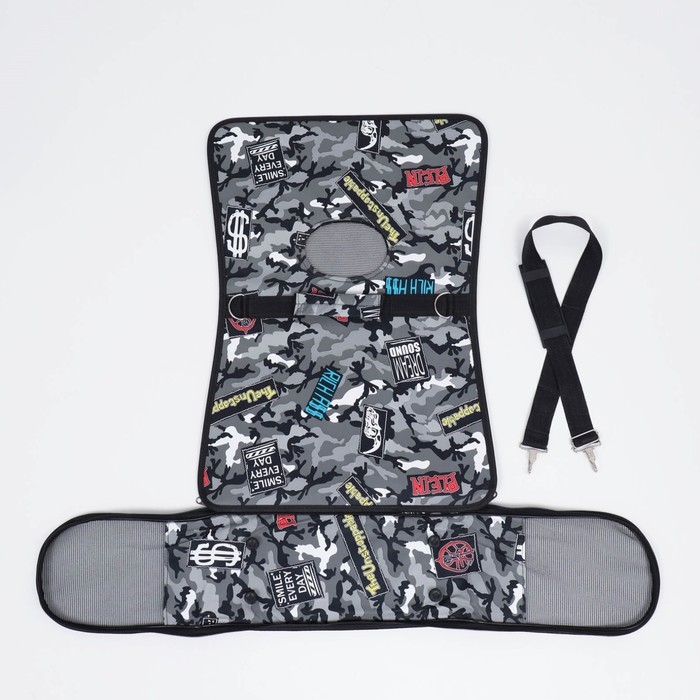 Сумка-переноска каркасная "Камуфляж", размер M, 40 х 21 х 27 см,