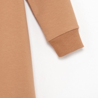 Платье для девочки KAFTAN "Basic line", размер 30 (98-104), цвет кофе Платье для девочки KAFTAN "Basic line", размер 30 (98-104), цвет кофе