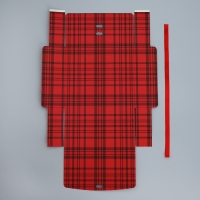 Коробка подарочная новогодняя складная двухсторонняя &laquo;Тепла и уюта &raquo;, 20 х 18 х 5 см, Новый год