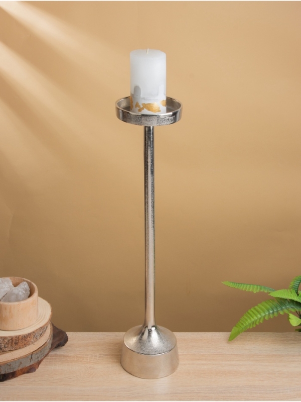 Подсвечник &laquo;Солид&raquo;, 11.5&times;11.5&times;50.5 см, алюминий