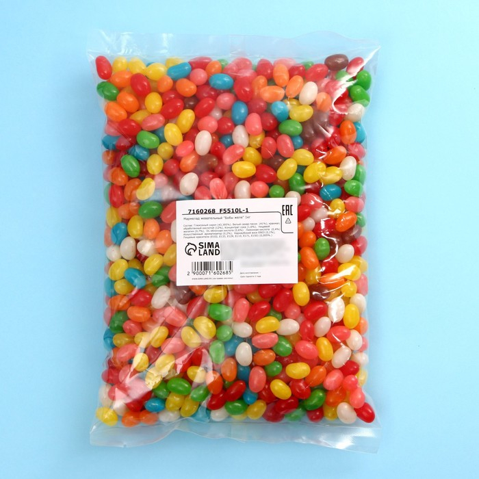 Мармелад жевательный «Бобы желе», 1кг Мармелад жевательный «Бобы желе», 1кг