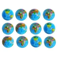 Мяч детский мягкий &laquo;Глобус&raquo;, 6.3 см