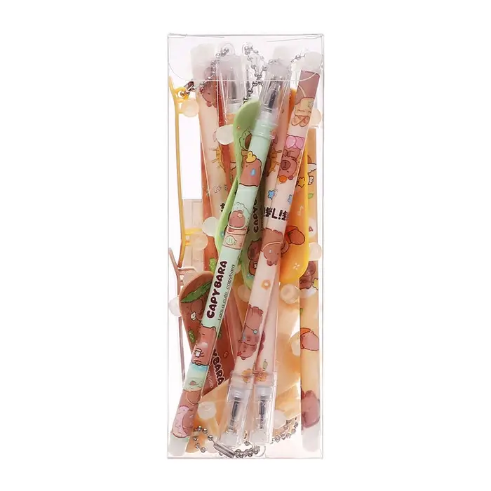 Ручка гелевая-прикол Капибара скейт МИКС