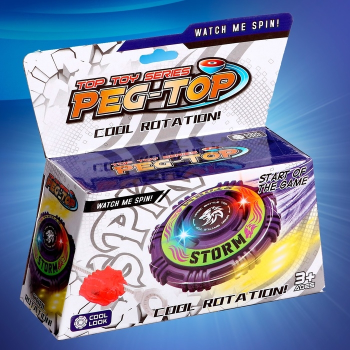 Волчок &laquo;Атака зверя&raquo;, с устройством запуска, цвет МИКС