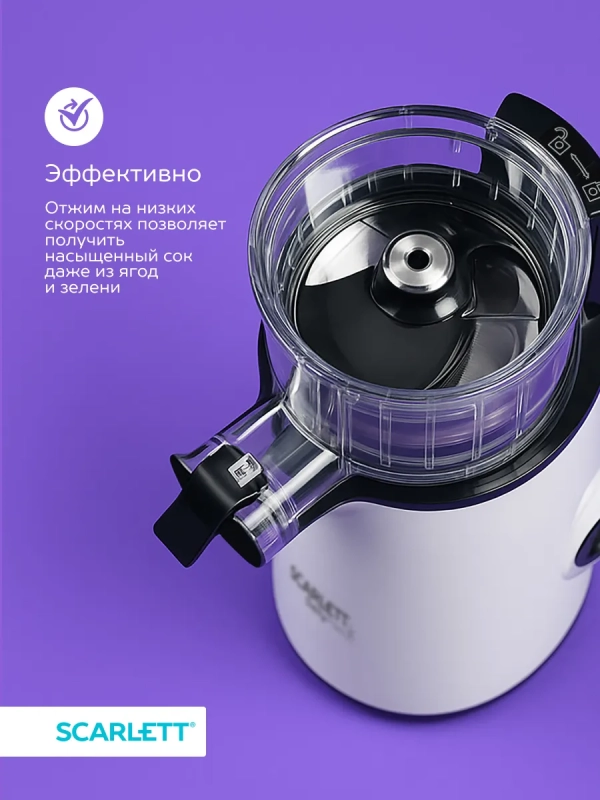 Соковыжималка электрическая шнековая SC-JE50S59