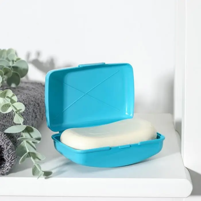 Мыльница &laquo;Дорожная&raquo;, 10&times;6.8&times;4.4 см, МИКС