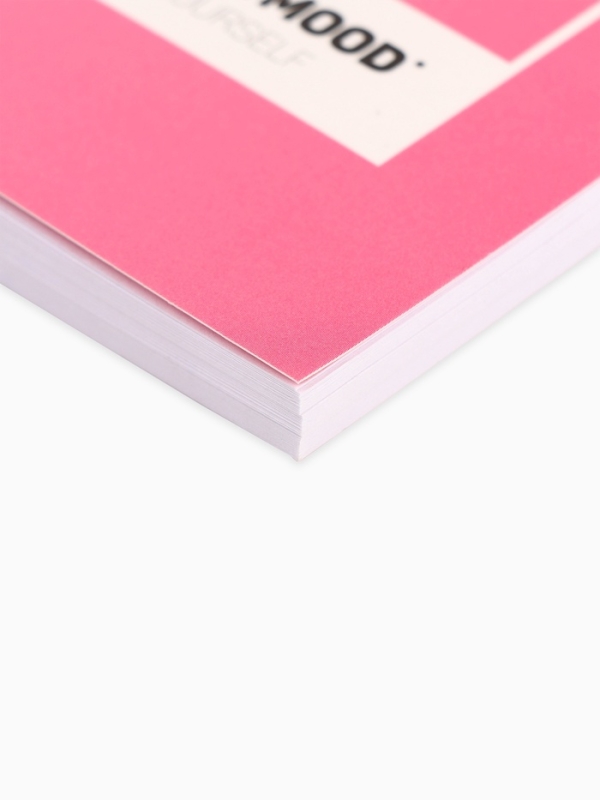 Записная книжка А6, 100 листов, в клетку "Розовый"
