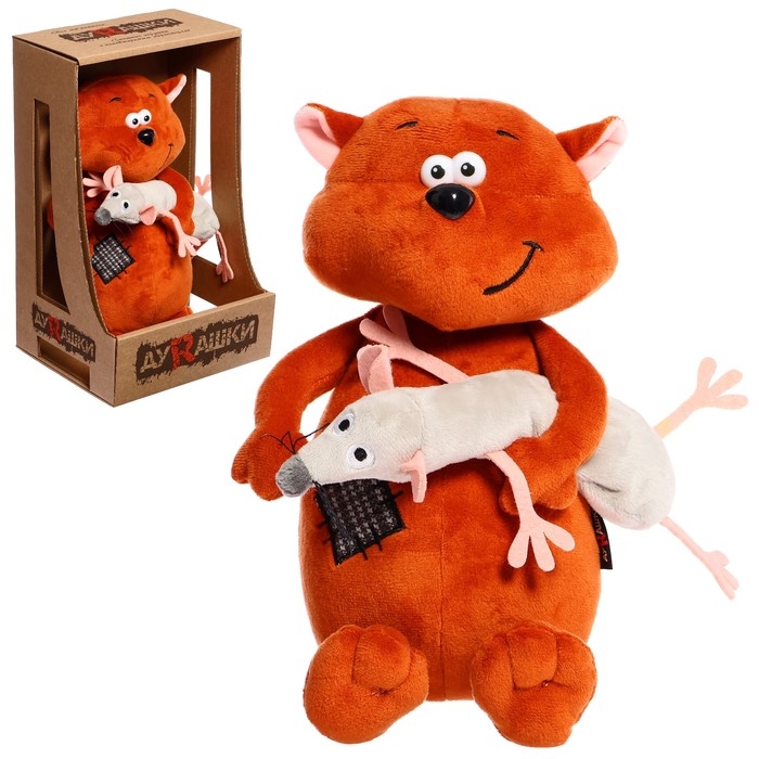 Мягкая игрушка &laquo;Котэ & Mouse&raquo;, 25 см