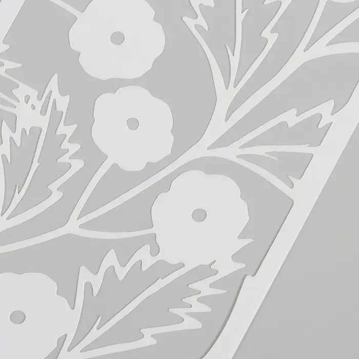 Трафарет фоновый пластик "Маленькие цветы" 12х20 см