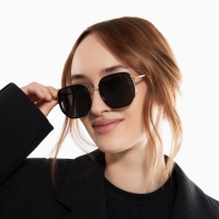 Очки солнцезащитные uv 400, дужка 14 см, ширина 13 см, линза 5.1&times;5.7 см