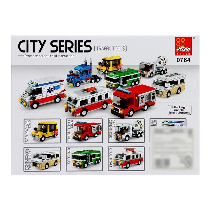 Конструктор Город "Техника", 0764 93 детали