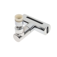 Аэратор ZEIN, 4 режима, повортный, универсальный переходник, хром