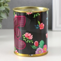 Подарочные носки в банке &laquo;Шанель&raquo;, (внутри носки женские, цвет белый)