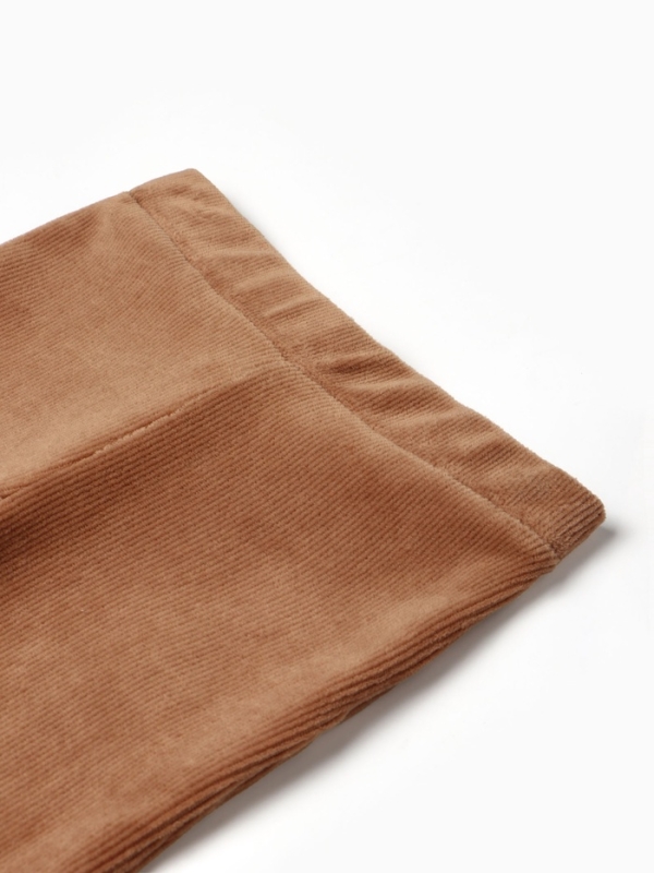 Брюки детские вельветовые KAFTAN р.34 (122-128 см), коричневый