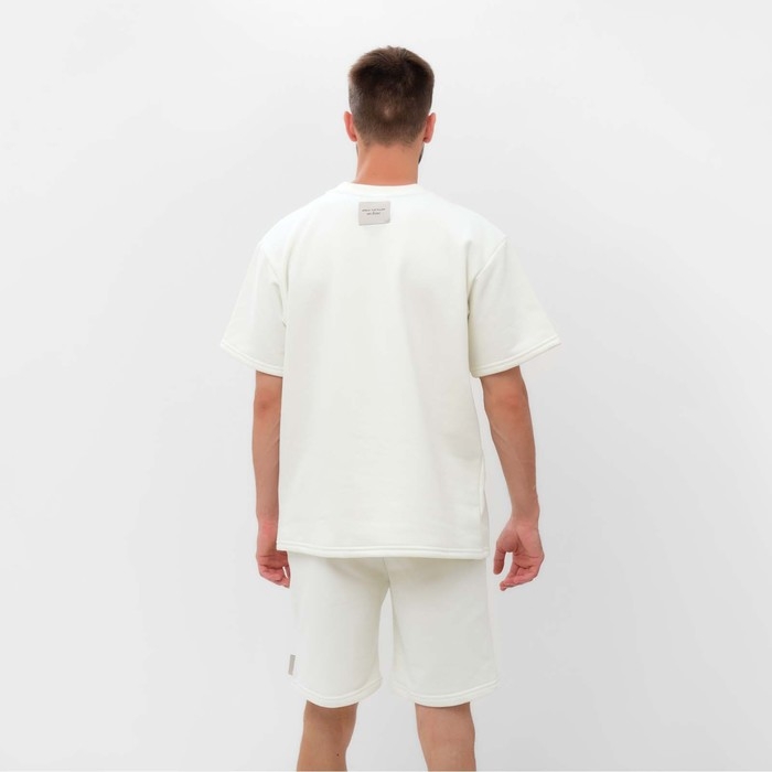 Футболка мужская MIST Men's casual размер 50, молочный Футболка мужская MIST Men's casual размер 50, молочный