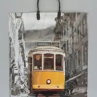 Пакет "Лиссабон", полиэтиленовый с пластиковой ручкой, 38 х 45 + 3 см, 90 мкм