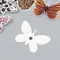 Набор магнитов на холодильник &laquo;Шкуры животных&raquo;, 12 шт., картон, h=4-10 см