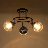 Люстра "Редо" 3хЕ27 40Вт черно-хромовый 45х45х28 см Люстра "Редо" 3хЕ27 40Вт черно-хромовый 45х45х28 см