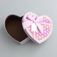 Набор коробок 3 в 1 сердца 22 х 20 х 9;  18.5 х 17 х 7.5; 16 х 14 х 6 см