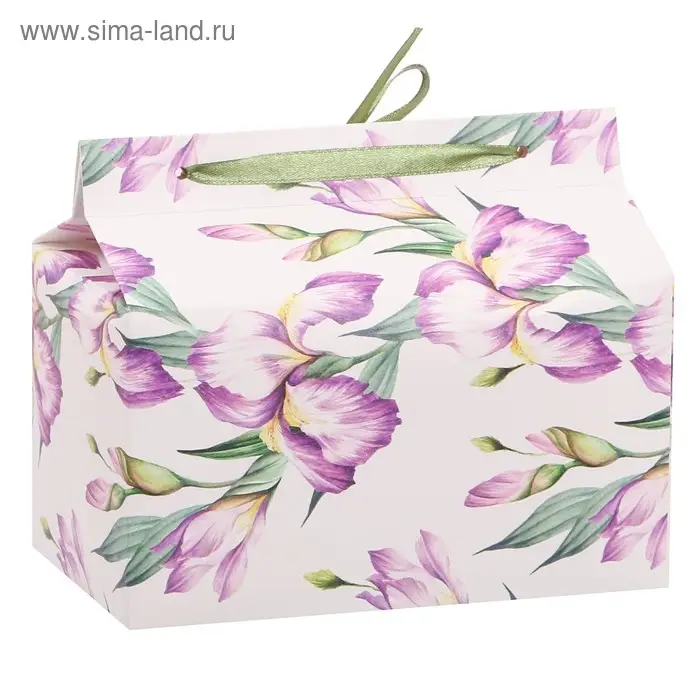 Коробка кондитерская, упаковка &laquo;В гости&raquo;, 15 х 10 х 18 см