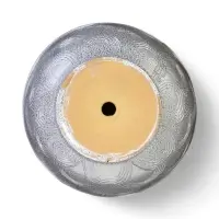 Горшок цветочный с поддоном 1,8 л, керамика  "Узор" (М)