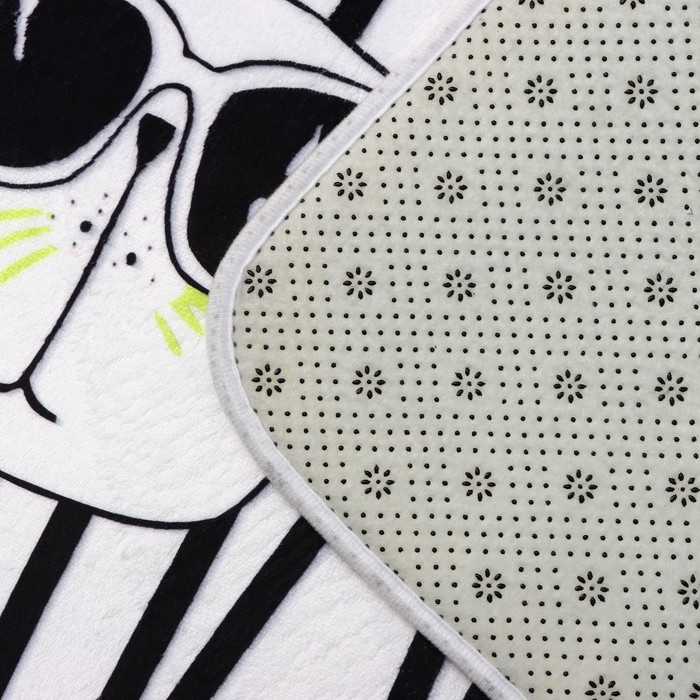 Коврик для ванной и туалета Доляна &laquo;Коты&raquo;, 45&times;120 см