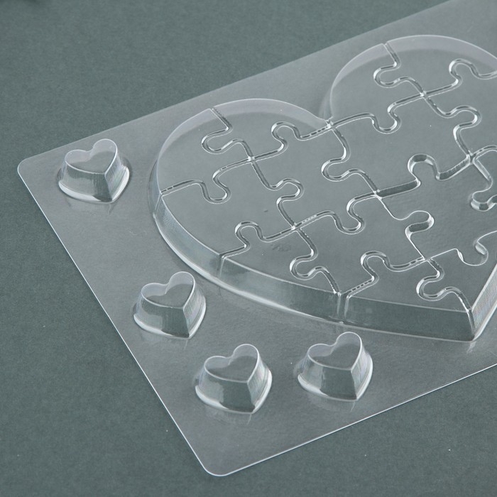 Форма для шоколада &laquo;Сердце&raquo;, 21 х 14 см