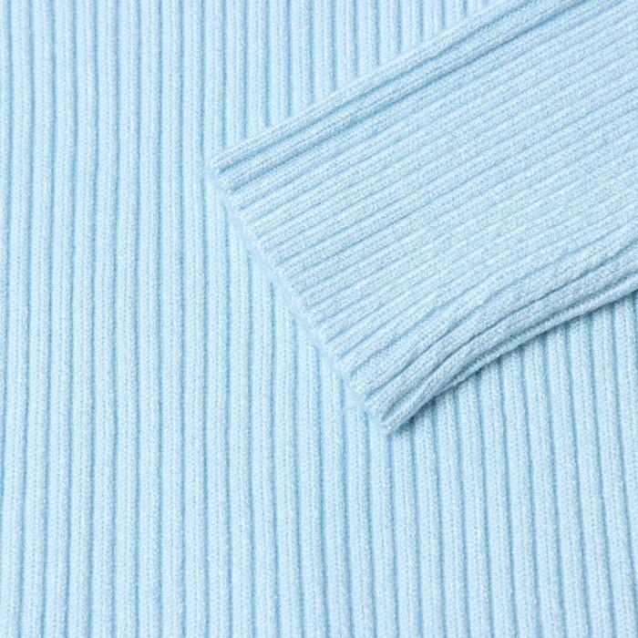 Свитер для девочек, цвет голубой, рост 128-134 см