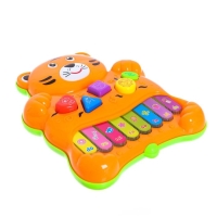 Пианино «Новогодний тигруля», звук, свет Пианино «Новогодний тигруля», звук, свет