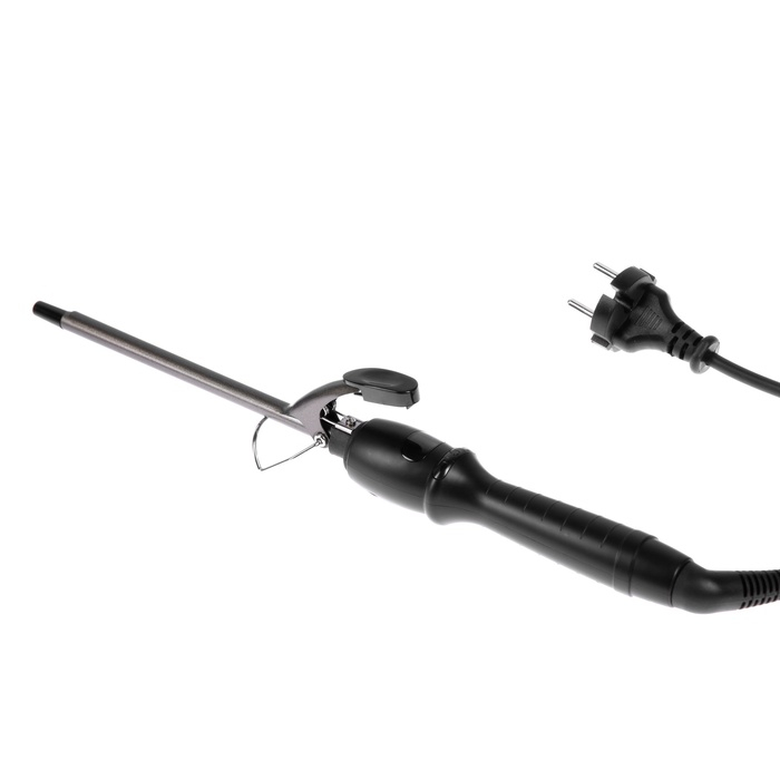 Плойка Luazon LW-23, 65 Вт, керамическое покрытие, d=9 мм, 230°С, черная Плойка Luazon LW-23, 65 Вт, керамическое покрытие, d=9 мм, 230°С, черная