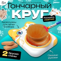 Набор для опытов &laquo;Гончарный круг: Котик&raquo;