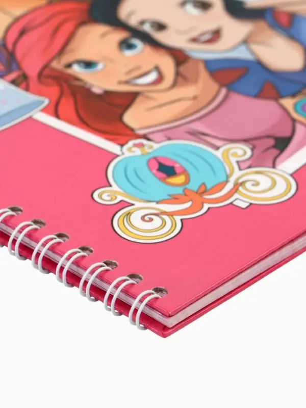 Книга пожеланий на пружине, 21,7х21 см, Принцессы