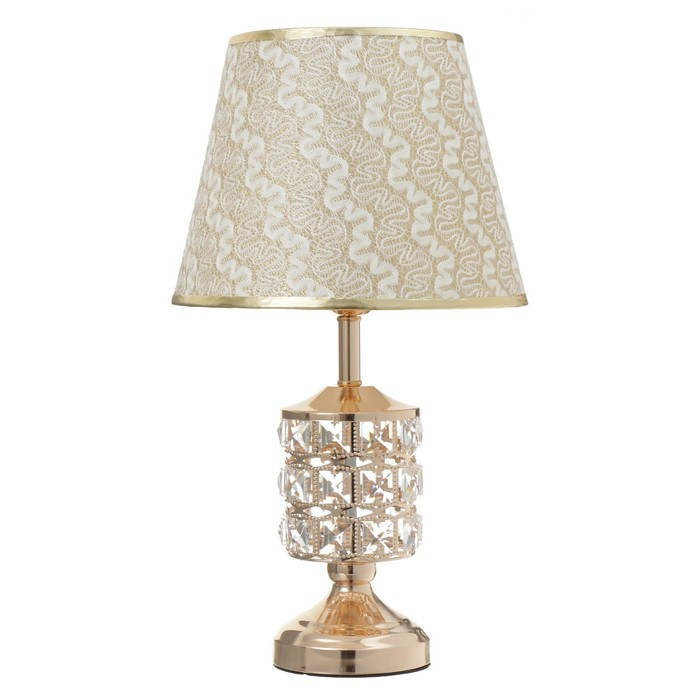 Настольная лампа с подсветкой 16680/1 E27 40Вт золото RISALUX