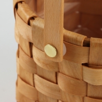 Корзина плетеная, 13 х 11/23 см, секвойя