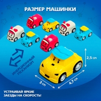Игровой набор &laquo;Истории машинок&raquo;, 8 шт., МИКС