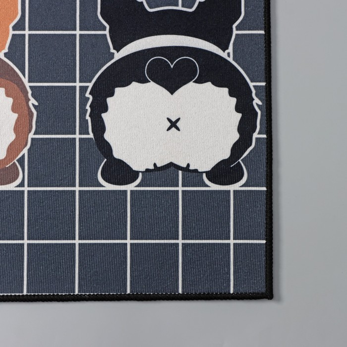 Коврики для дома Доляна &laquo;Корги&raquo;, 2 шт: 40&times;60, 45&times;120 см