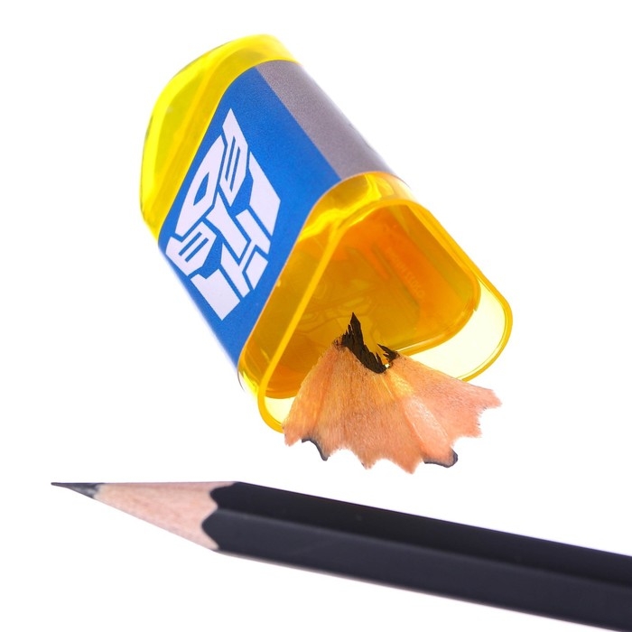 Точилка с ластиком, пластиковая, Трансформеры Точилка с ластиком, пластиковая, Трансформеры