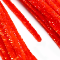 Проволока синельная набор 50 шт., красного цвета, 30 см Проволока синельная набор 50 шт., красного цвета, 30 см