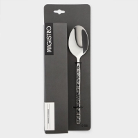 Набор столовых ложек из нержавеющей стали Magistro &laquo;Олин&raquo;, длина 20,6 см, 6 шт, цвет серебряный