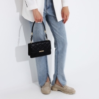 Сумка-мессенджер на магните, цвет чёрный Сумка-мессенджер на магните, цвет чёрный